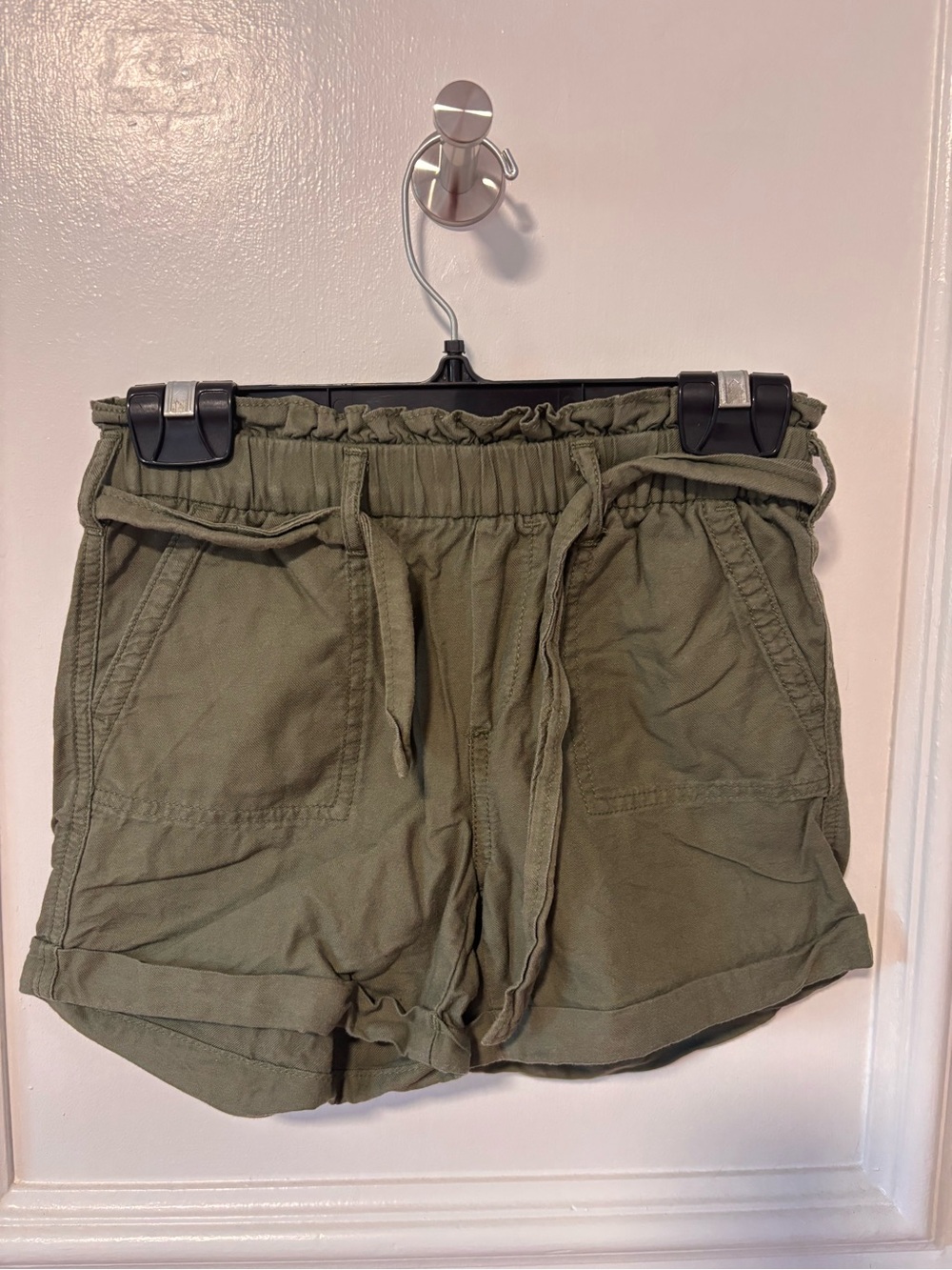 GAP Olive Green Drawstring Kids Shorts